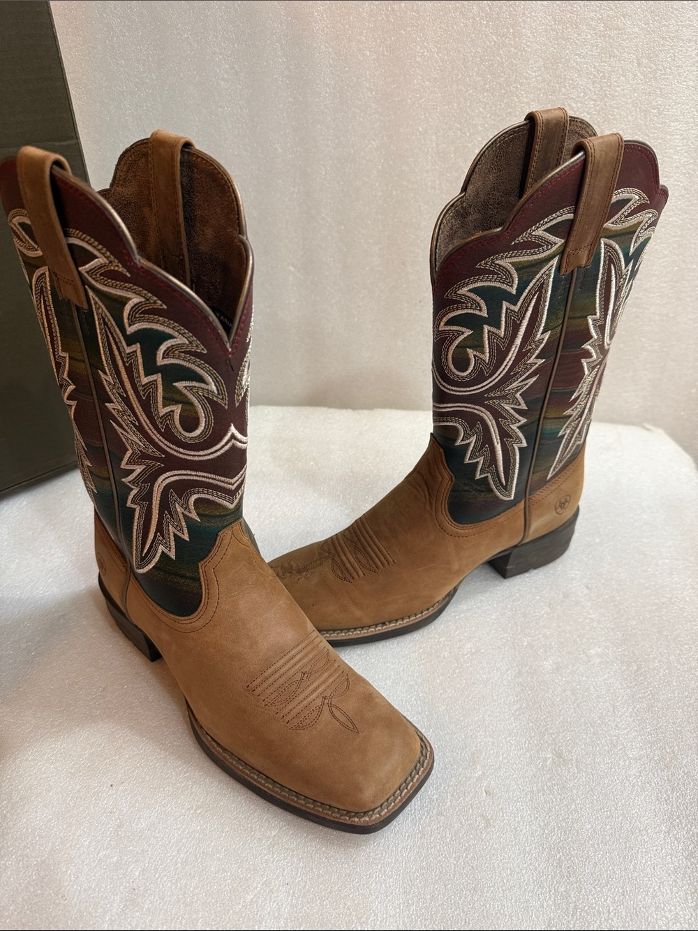 Ariat Heritage Western J Toe Westen Boots Size 7 New